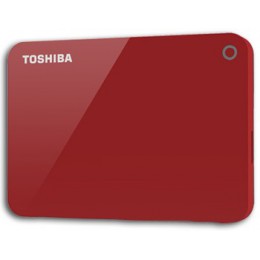 TOSHIBA Canvio Advance V9 2TB 2.5吋行動硬碟-紅 全新 G-1540