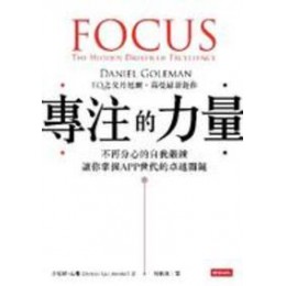 專注的力量：不再分心的自我鍛鍊 時報文化出版丹尼爾・高曼 七成新 G-1791