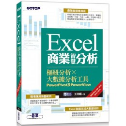 Excel商業智慧分析：樞紐分析x大數據分析工具PowerPivot及PowerView（適用Office 365／2013／2016／2019） 碁峰資訊王仲麒 七成新 G-3541