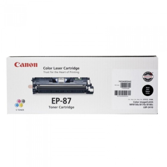 Canon EP-87 K 黑色碳粉匣(副廠) 全新 G-3578