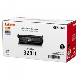 Canon 323II K 黑色碳粉匣(高容量) 全新 G-3584