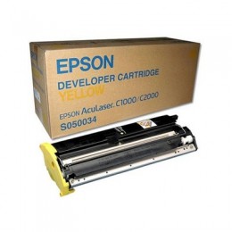 EPSON S050034 黃色碳粉匣(副廠) 全新 G-3603