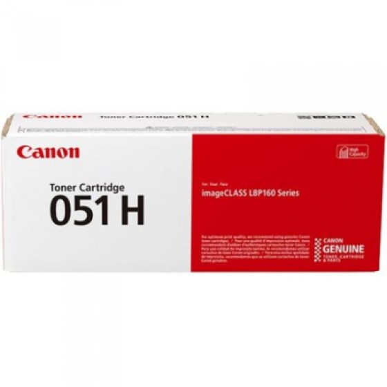 Canon CRG-051H BK 黑色碳粉匣(原廠) 全新 G-3593