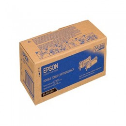 EPSON S050631 黑色雙包裝碳粉匣(原廠) 全新 G-3687