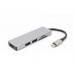 USB3.0 Type-C to HDMI 影音傳輸轉換器HUB 專用多功能四合一集線器 全新 G-4178