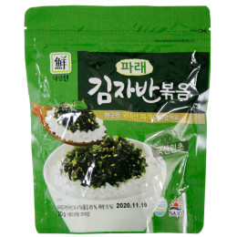 SAJO炒海苔酥사조김자볶음(파래) (原味)低鹽 70g 全新 G-4544