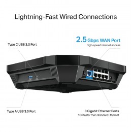 TP-Link AX6000 次世代 Wi-Fi 路由器Archer AX6000 全新 G-4715