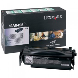 Lexmark 12A8425 黑色碳粉匣(副廠) 全新 G-4776