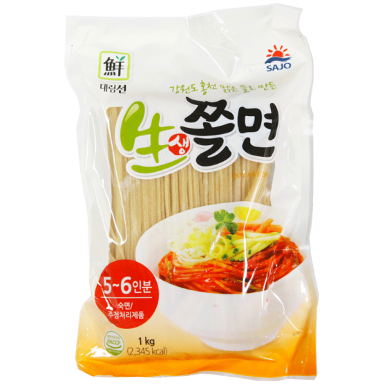 SAJO大林鮮生筋麵條사조대림선생쫄면1kg 全新 G-4861