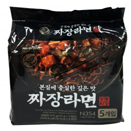 NOBRAND經典炸醬麵 짜짜로니 135g/5包 全新 G-5172