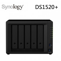 Synology群暉科技 DiskStation DS1520+ 5Bay NAS網路儲存伺服器 全新 G-6053