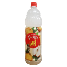 Haitai海太 水梨果粒果汁 생살쥬스1500ml 全新 G-6394