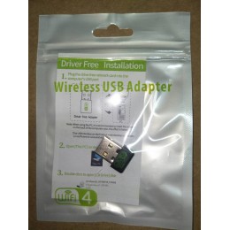 品名: 150M USB無線網卡WIFI接收器FREE DRIVER(顏色隨機) J-14607 全新 G-7252