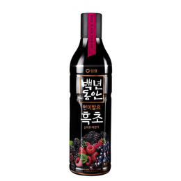 覆盆子복분자 백년동안 흑초 900ml 全新 G-7290