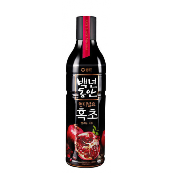 石榴석류 백년동안 흑초 900ml 全新 G-7291