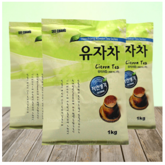 柚子茶희창 유자차 1kg 全新 G-7656