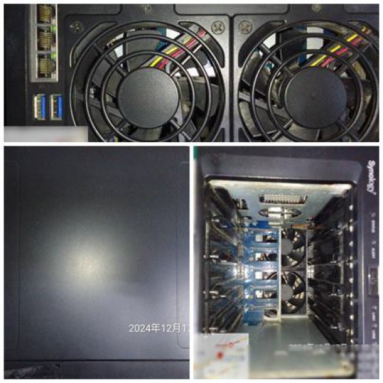 商品介紹 : 群輝 (NAS) 1515+ 開機死機 開不了機 電力故障後出現不正常關機狀況 機器和主板都未動(不含硬碟盒夾) 二手 報廢品 限自取 G-9167